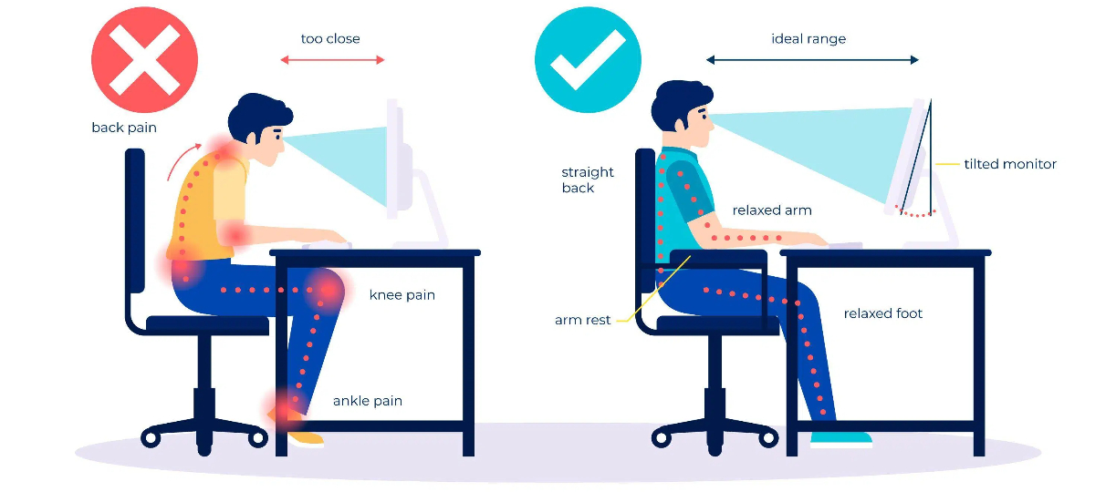 gaming setup, gaming desk, gaming chair, monitor stand, monitor arm, ergonomic