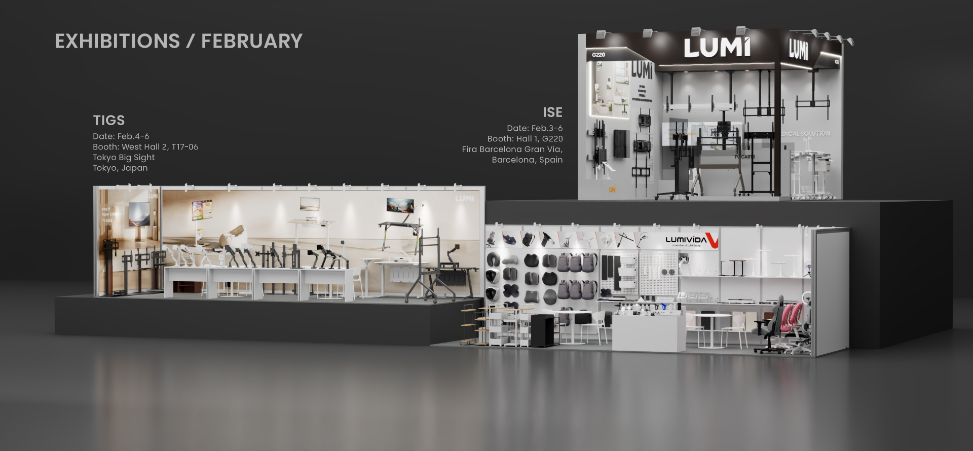 Welcome to LUMI Booth