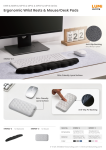 KWR & MWR & MP15 & MP12 & MP07 & MP14 Series Ergonomic Wrist Rests & Mouse_Desk Pads