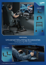 LRA04 Series Universal Mounting Accessories for Racing & Flight Sim Gears