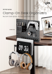 DET08 Series Clamp-On Desk Organizers