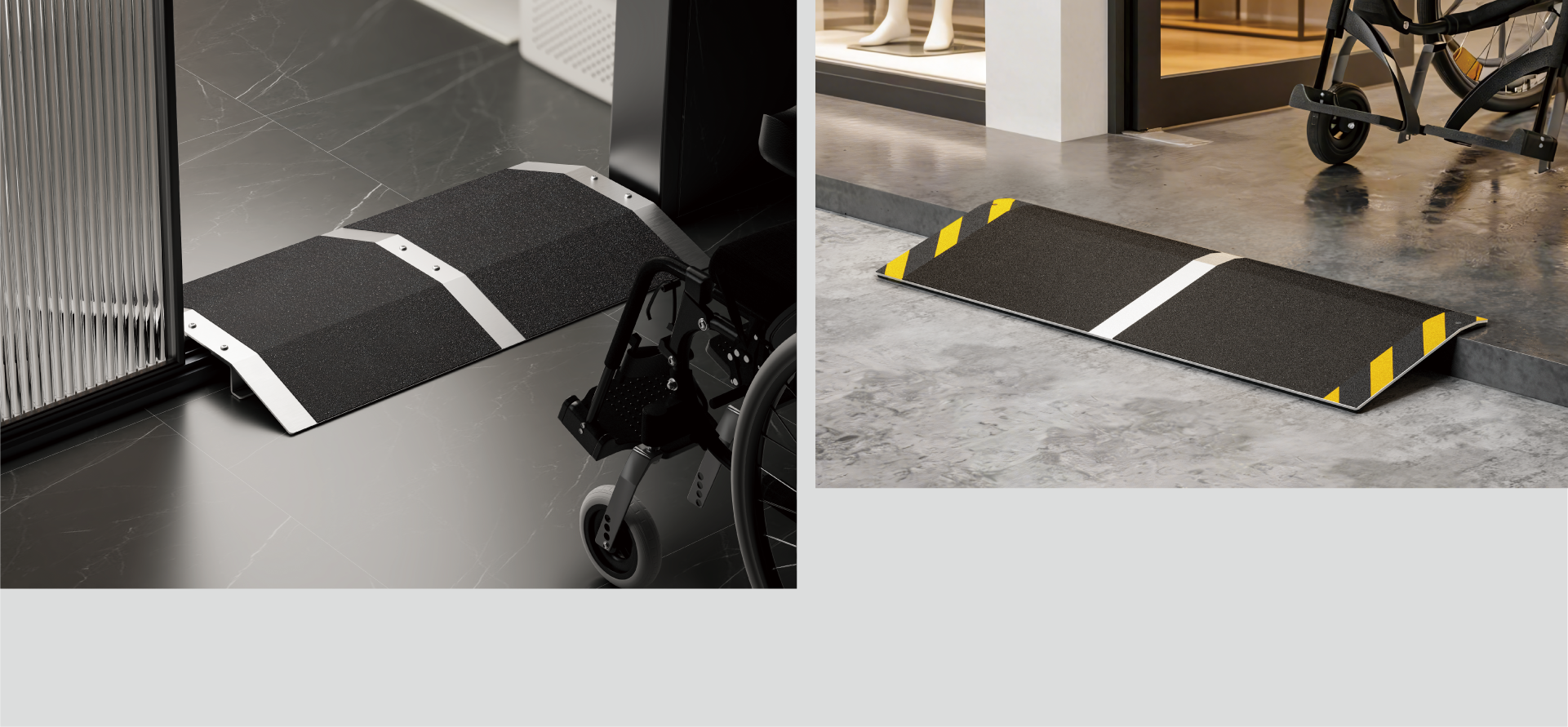 Versatile Aluminum Wheelchair Ramps