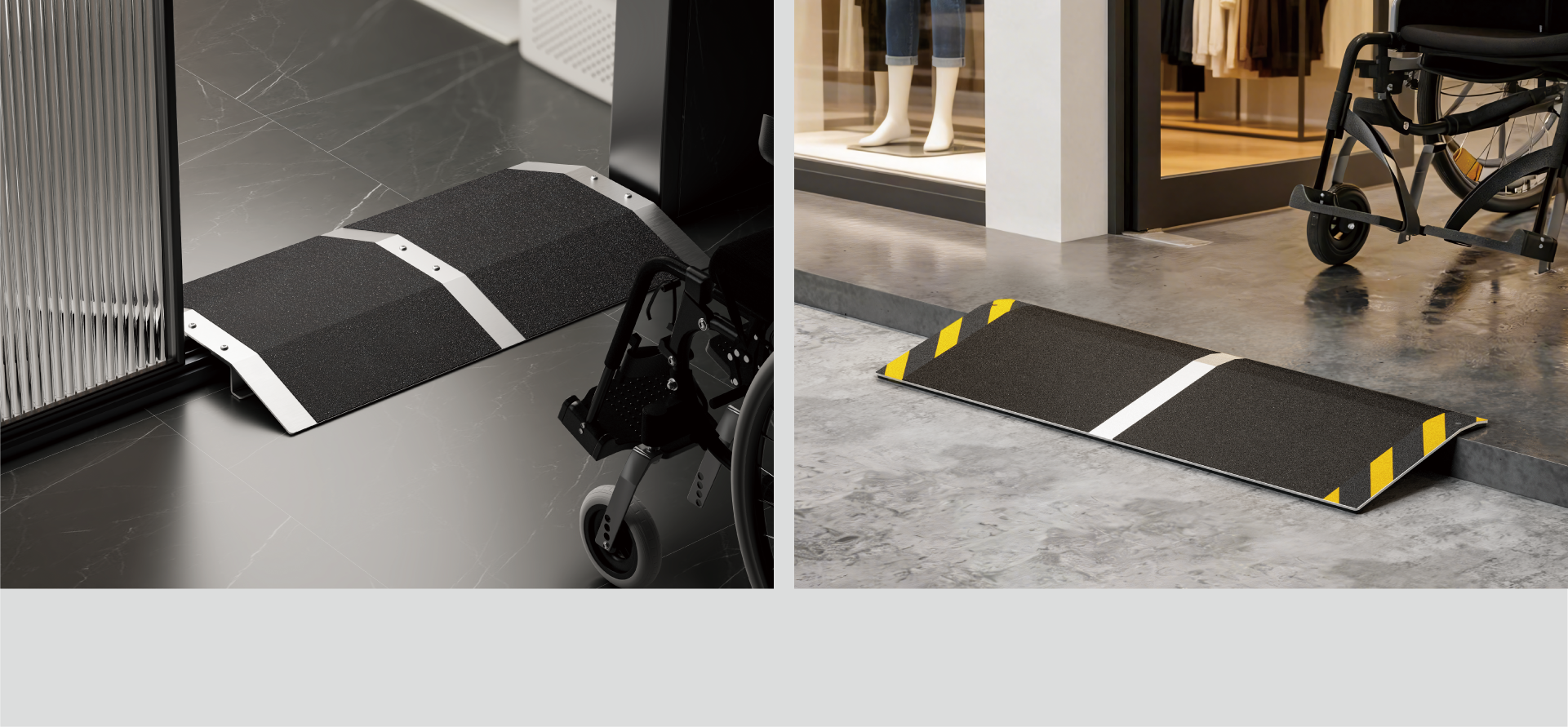 Versatile Aluminum Wheelchair Ramps