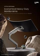 LDT74 & LDA74 Series-Economical Heavy-Duty Monitor Arms