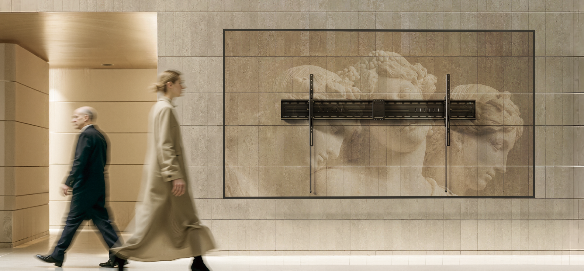 Large Screen Heavy-Duty Fixed/Tilt TV Mounts