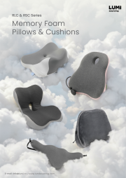 RLC & RSC Series Memory Foam Pillows & Cushions