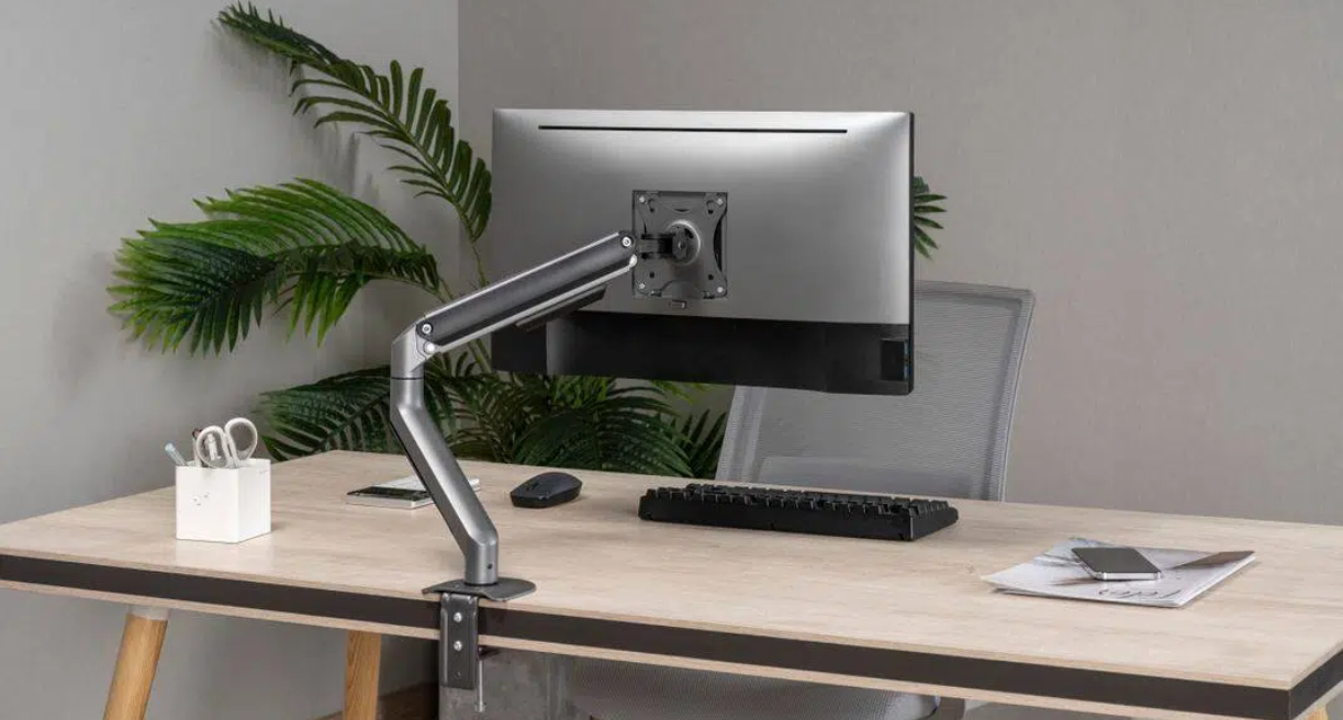 monitor mount, types of monitor mounts, multi-monitor arms, adjustable monitor mount, VESA compatibility