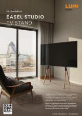 FS12-46F-01-Easel Studio TV Stand