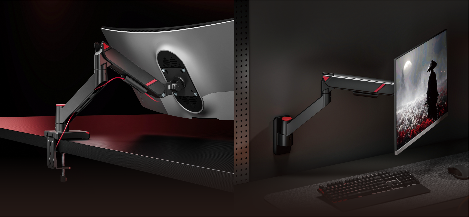 GeometricBlok  Gaming Monitor Arms