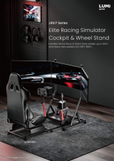 LRS17-BS01& LRS17-BS02 Elite Racing Simulator Cockpit & Wheel Stand