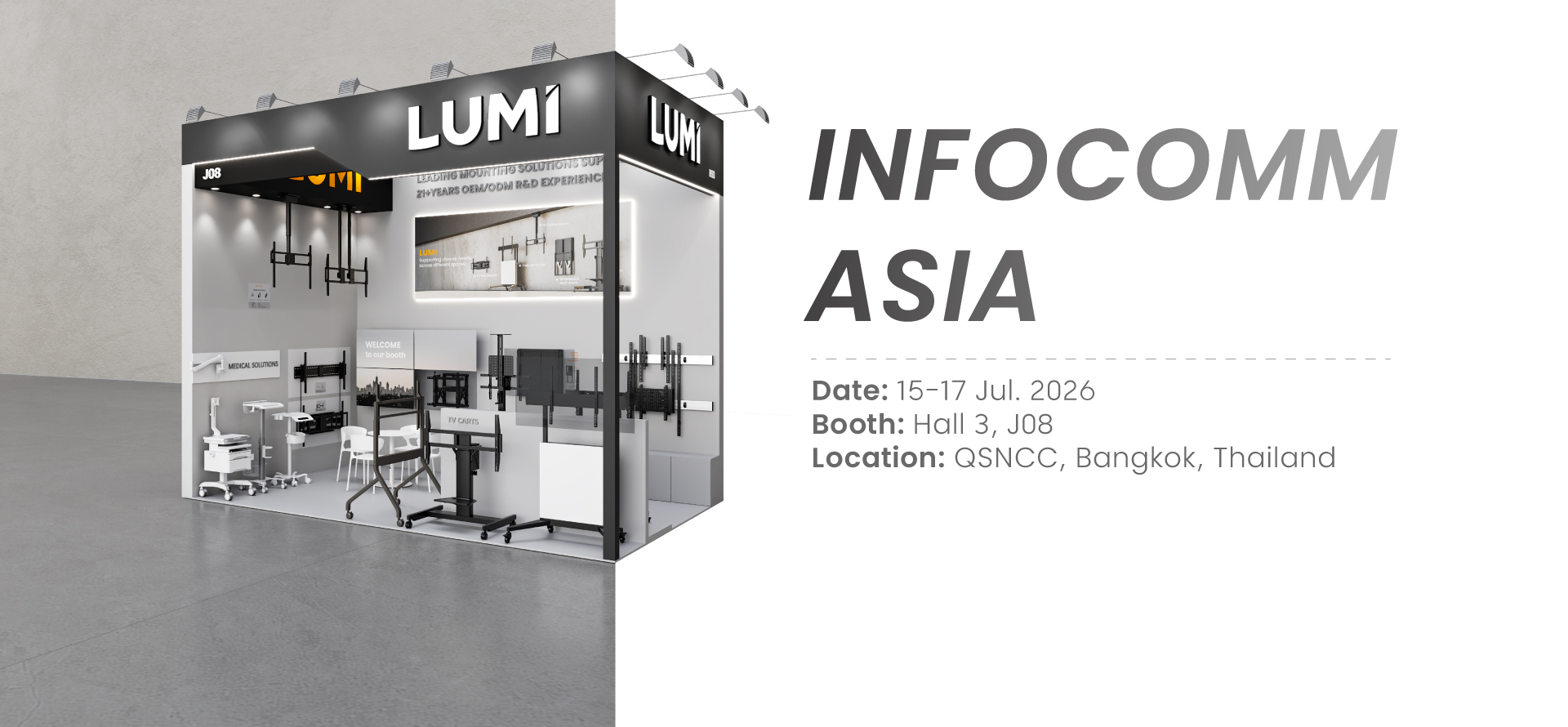 Welcome to LUMI Booth
