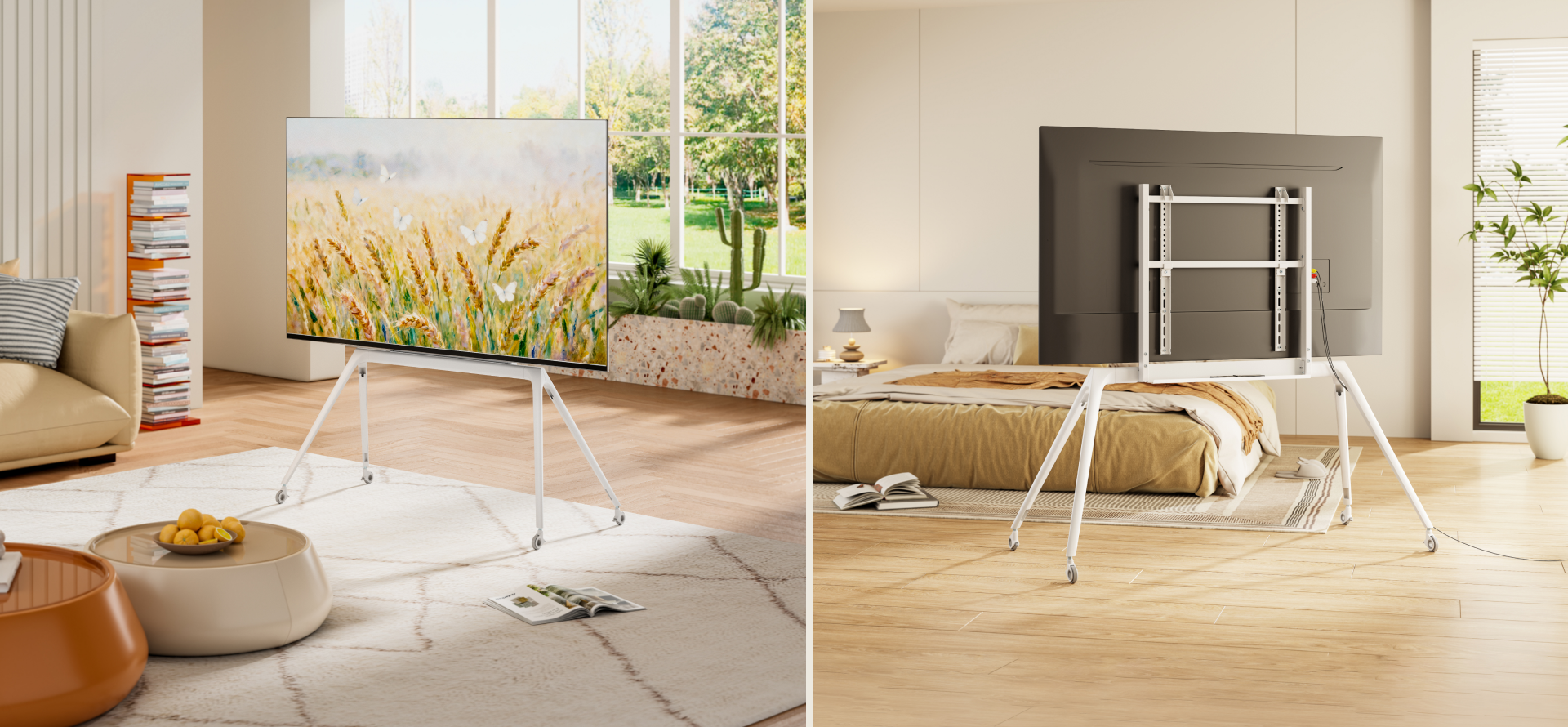 Premium Minimalist TV Carts