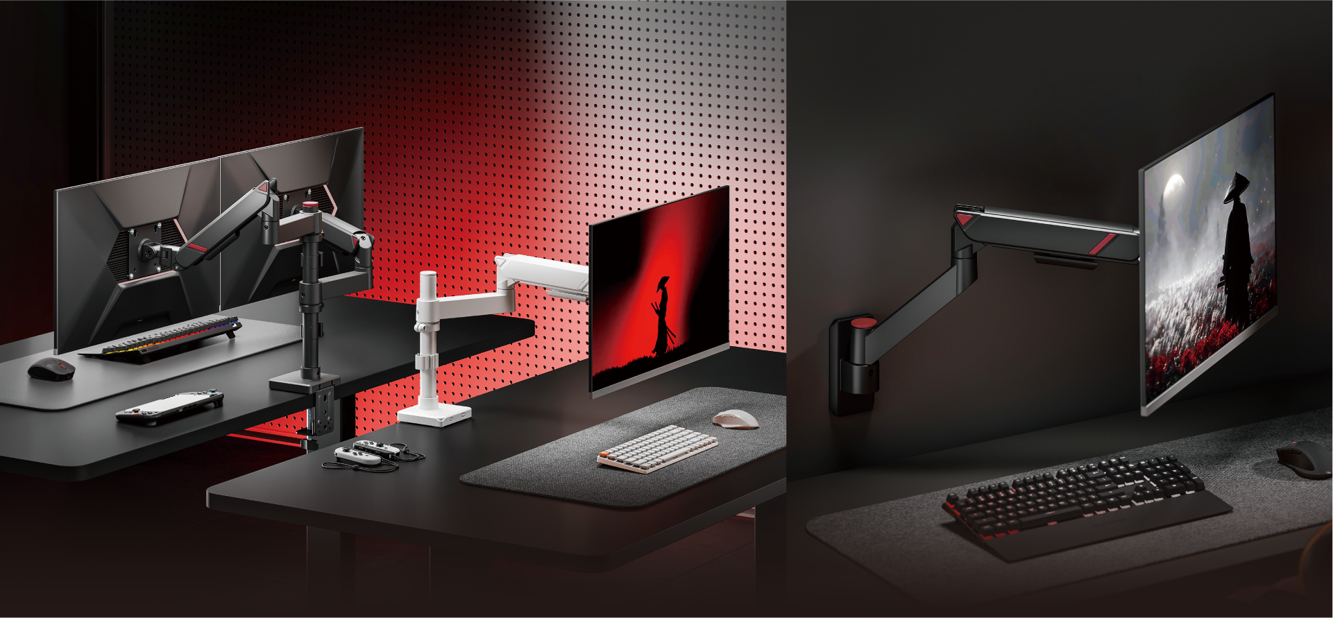 GeometricBlok  Gaming Monitor Arms