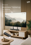 LDT03-30 Series MaxView Tabletop TV Stands