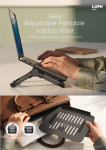 LPS10-01 Adjustable Portable Laptop Riser