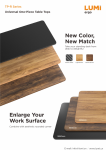 TP-R Series-Universal One-Piece Table Tops