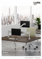 SW Series-Slatwall Desk Organization System