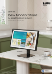 LDT79-T01 Desk Monitor Stand for Amazon Echo Show 15