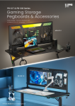 PB-017 & PB-018 Series Gaming Storage Pegboards & Accessories