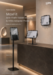 PAD41 Series MaxFit Anti-Theft Mounts & VESA Adapter Plate