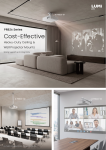 PRB26 Series Cost-Effective Heavy-Duty Ceiling & Wall Projector Mounts
