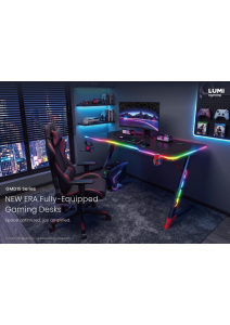 GMD15 Series NEW ERA Fully-Equipped Gaming Desks