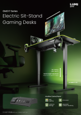 GMD17 Series Electric Sit-Stand Gaming Desks