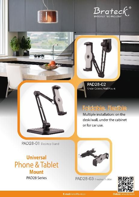 PAD28 Series Universal Phone & Tablet Mount