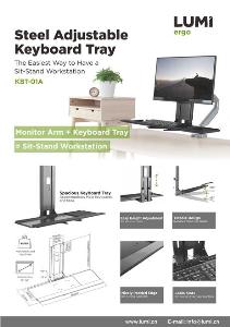 KBT-01 Series Steel Keyboard Tray