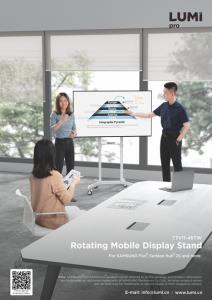 TTV11-46TW-Rotating Mobile Display Stand