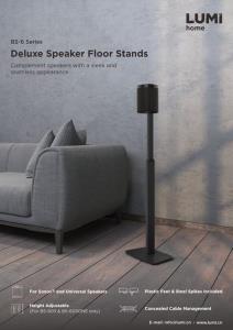 BS-603ONE-Deluxe Speaker Floor Stand