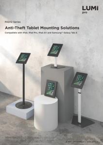 PAD12 Series-Anti-Theft Tablet Mounting Solutions
