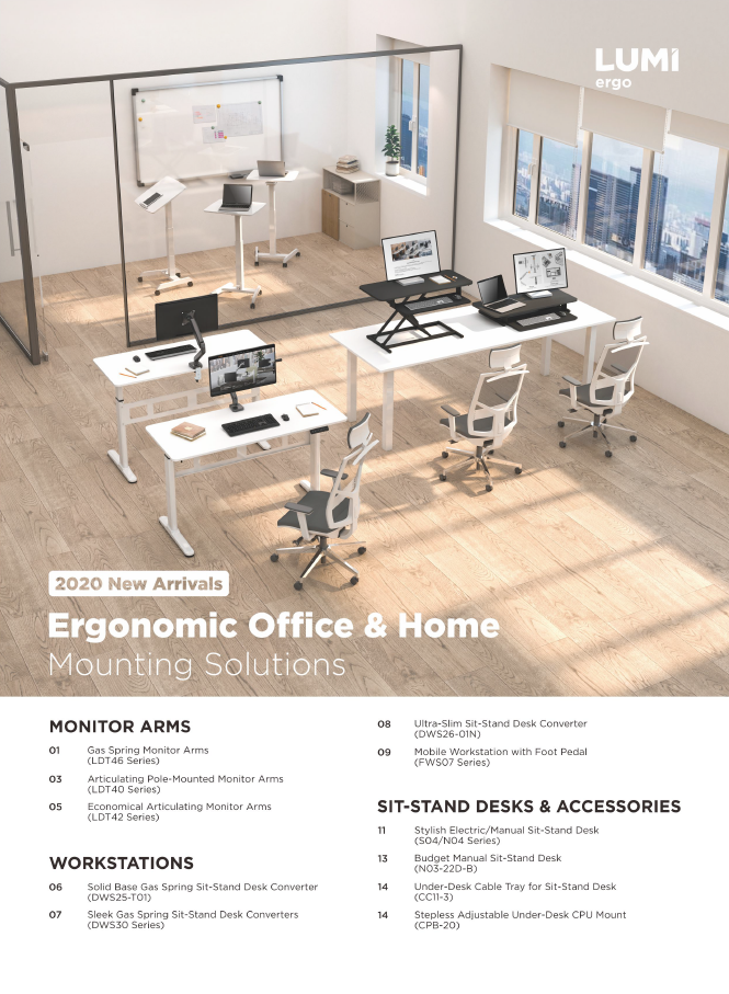 Ergonomic Office ＆ Home Mounting Solution 2020 New Arrival