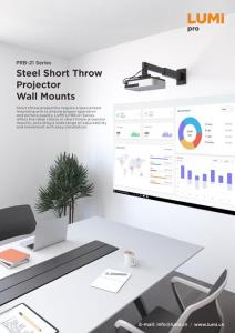 PRB-21 Series-Steel Short Throw Projector Wall Mounts