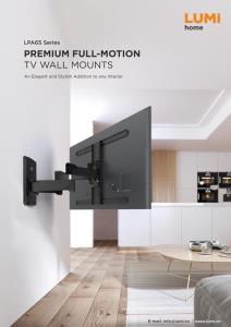 LPA65 Series-Premium Full-Motion TV Wall Mounts
