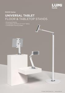 PAD30 Series-Universal Tablet Floor ＆ Tabletop Stands