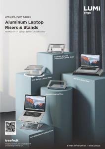 LPS03 ＆ LPS04 Series-Aluminum Laptop Risers ＆ Stands