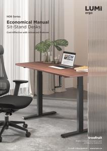 N08 Series-Economical Manual Sit-Stand Desks