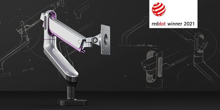 Red Dot Awarded to LUMI's HALO Monitor Arms