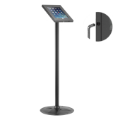 Anti-theft Tablet Kiosk Floor Stand for 9.7" iPad/iPad Air