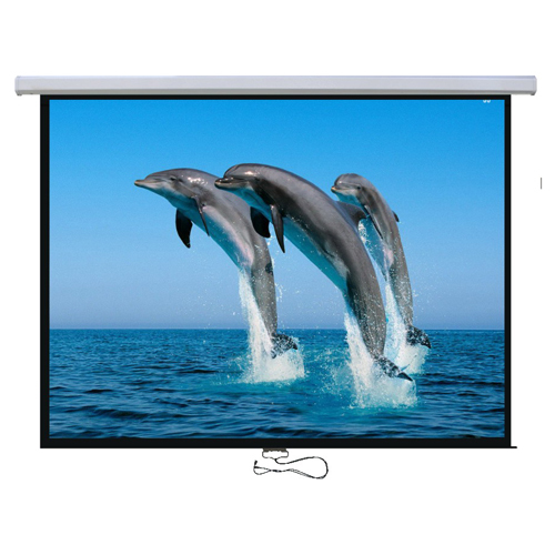 Premium/Deluxe Auto-lock Manual Projection Screen-120’’ /4:3 PSBC120D For education, commercial presentations or residential home cinema from china(chinese)