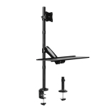 Single Monitor Sit-Stand Workstation