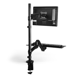 Single Monitor Sit-Stand Workstation