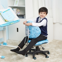 Mid-Back Ergonomic Adjustable Children Swivel Chair