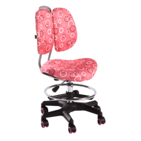 Mid-Back Ergonomic Adjustable Children Swivel Chair with Footrest