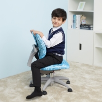 Low-Back Ergonomic Adjustable Children Swivel Chair