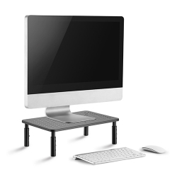 Height Adjustable Steel Monitor/Laptop Stand