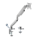 Single Screen Spring-Assisted Monitor Arm with USB