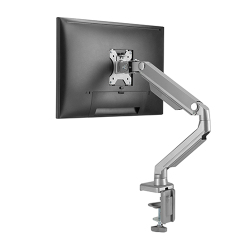 Single Screen Spring-Assisted Monitor Arm with USB