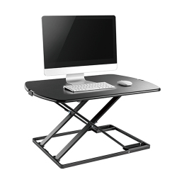 Ultra-Slim Sit-Stand Desk Converter (Lockable Gas Spring Mechanism)